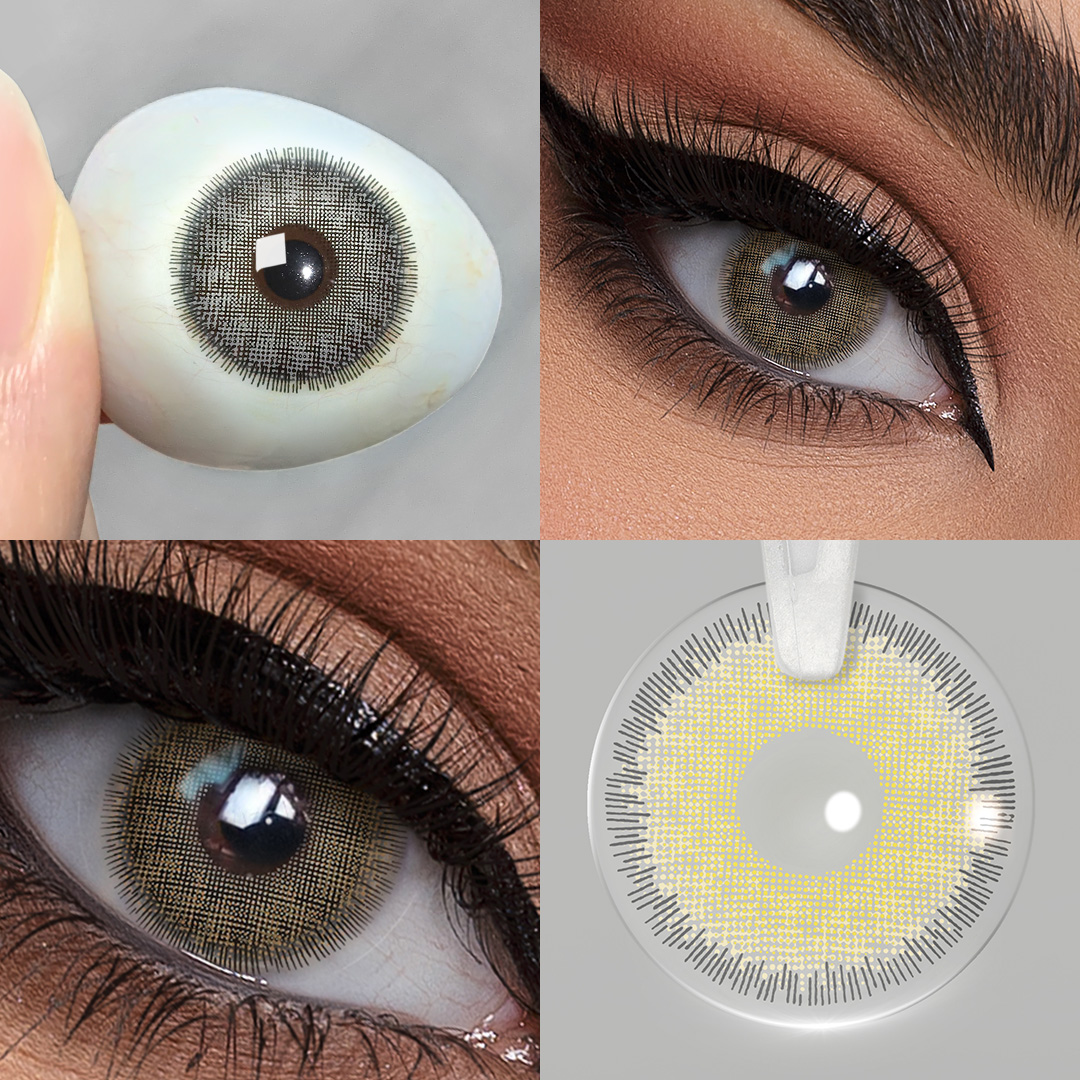 Freshgo Wholesale Prescription Lenses Yearly Coloured Contact Lenses Natural Power Color Contact Lens