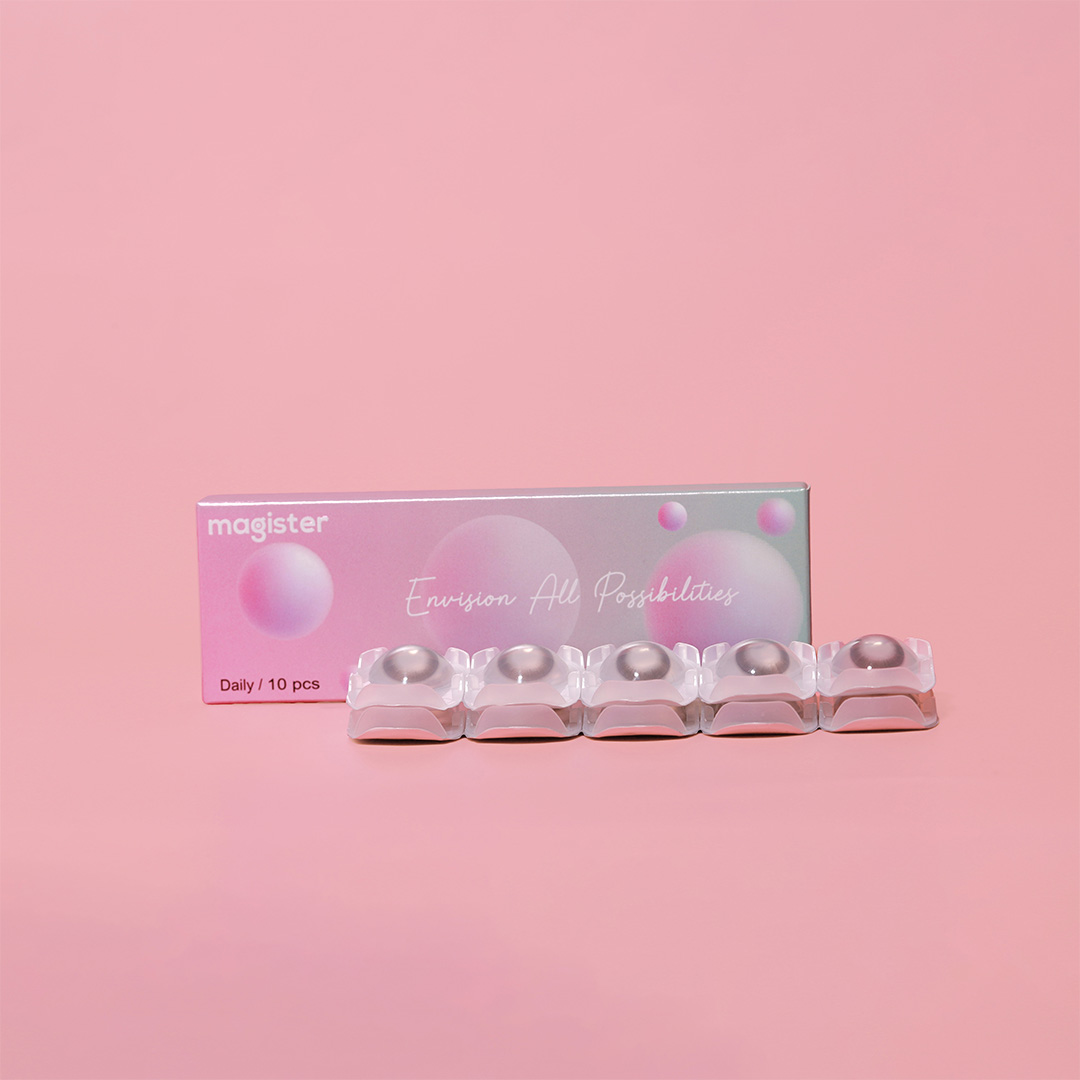 Free Shipping Magister 10 Pieces One Day Disposable Daily Contact Lenses 5pairs 1 Box Contact Lenses Contact Eye Lens Lentilles