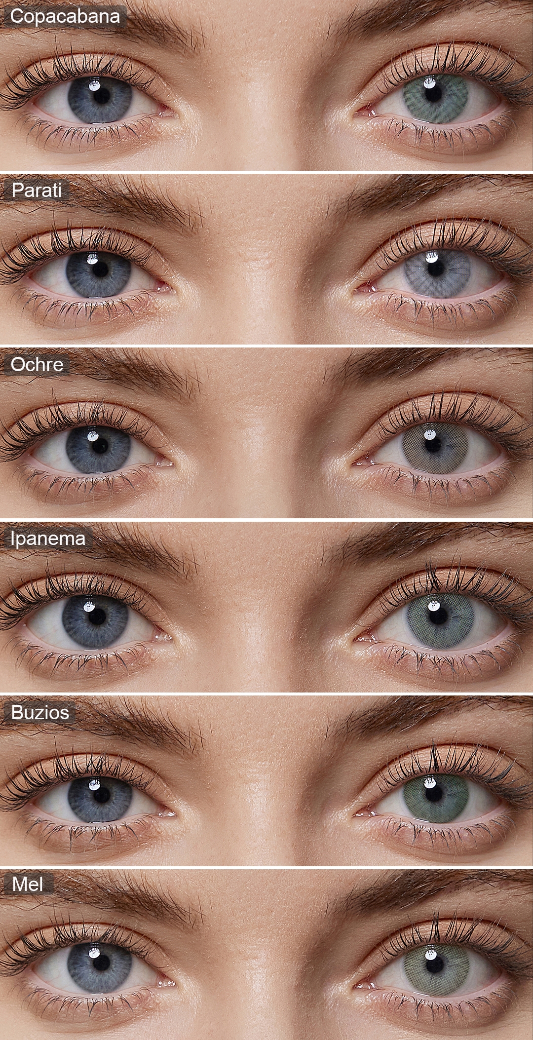 Free Shipping Freshgo Eye Lenses Color Natural Contact Lens RIO Wholesale Lentillas Custom Soft Yearly Colored Contacts for Eyes