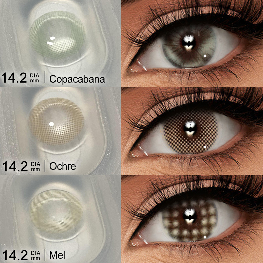 Free Shipping Freshgo Color Contact Lens 40% Water Soft Wearing Wholesale Made Natural Soft Color Eye Contact Lenses for 1 Year