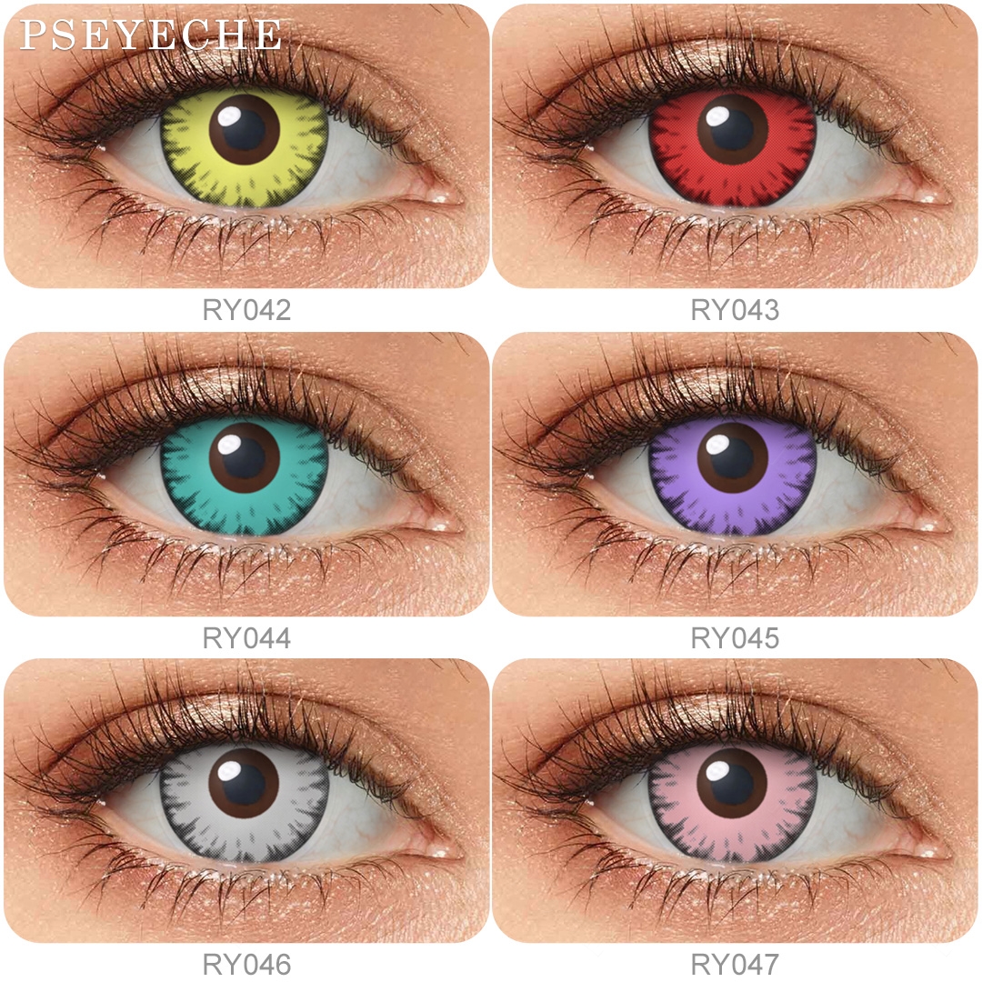 PSEYECHE Wholesale Halloween Eye Lens Cosplay Contacts Crazy Contact Lenses Lentes De Contacto Halloween