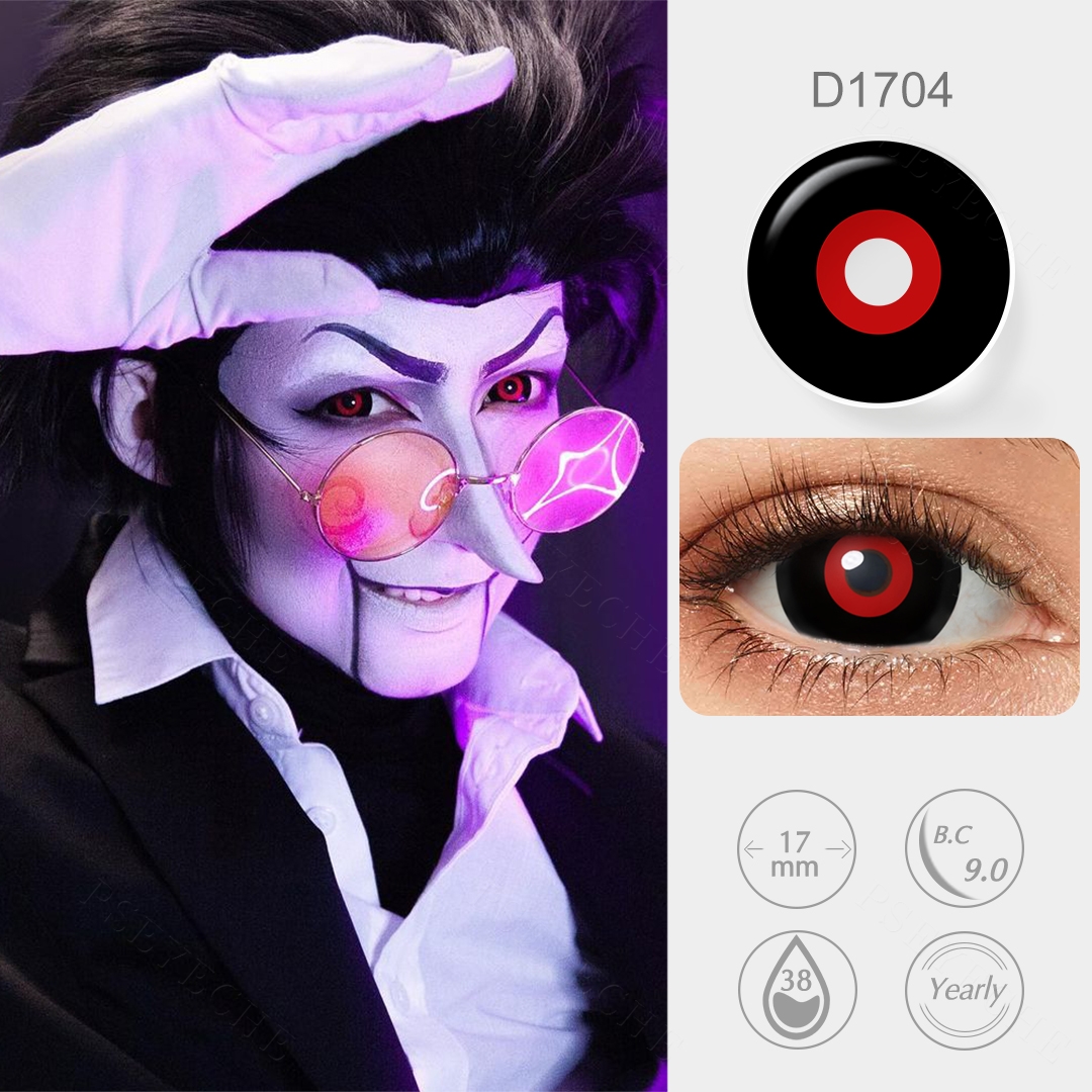 Tokyo Ghoul Black And Red Mini Sclera Lenses