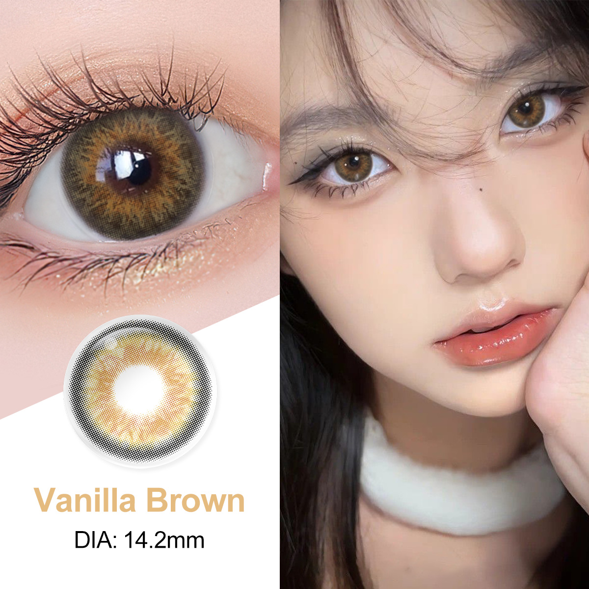 Hot Magister Contact Lenses Iris Half Yearly Colored Contact Lenses 14.2mm Eye Lens Color Contact Lens Lentes De Contacto