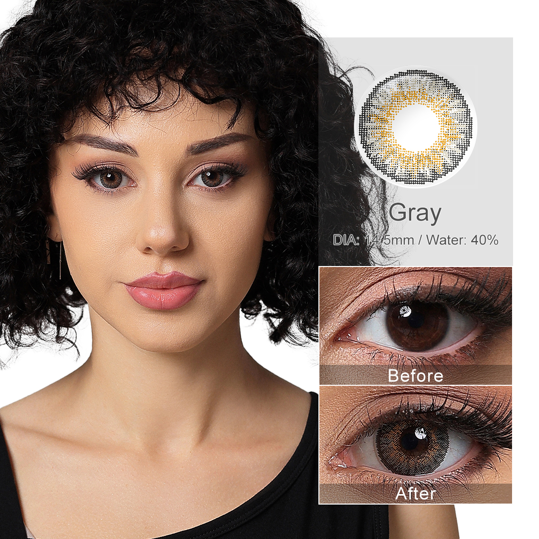 Free Samples Freshgo 3 Tone Eye Lens Contact Softlens Contact Lenses Manufacturers Lentillas Contactos De Colores Les Lentilles