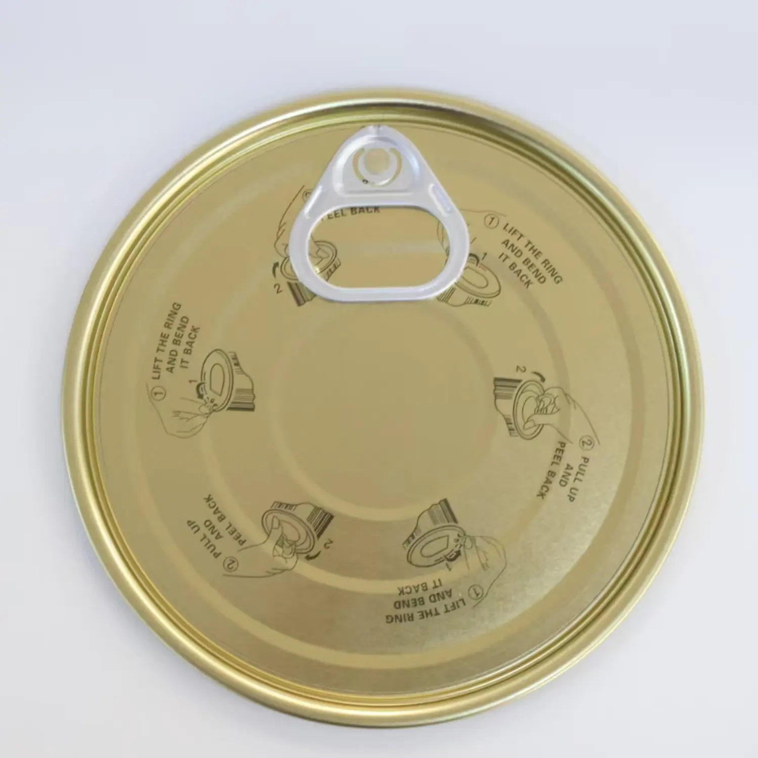 High-Quality High-Performance Food-Grade 603# Tinplate Lids: Airtight Safety Products, Product