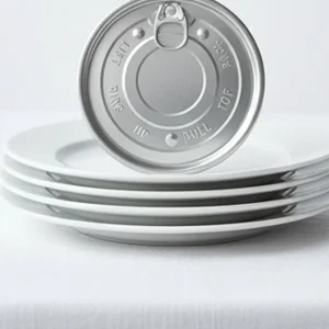Transparent-Top Aluminum Lids