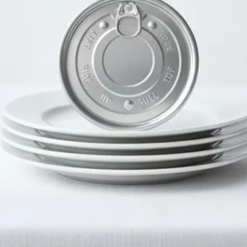 Transparent-top 502# aluminium powder lid
