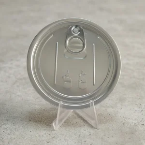Low-Profile 307# Aluminum Easy-Open Lids