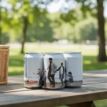 Standard 330ml aluminium can metal packaging