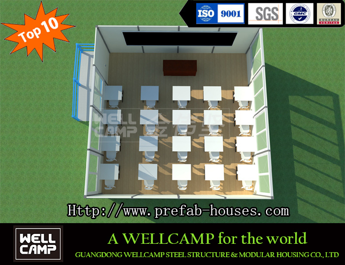 Vivienda prefabricada apilable sostenible y asequible
