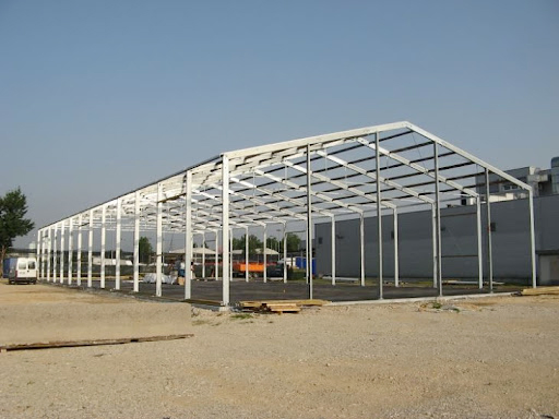 Contenedor de oficina galvanizado metal pesado construcción ligera modular casa prefabricada estructura de acero inoxidable marco
