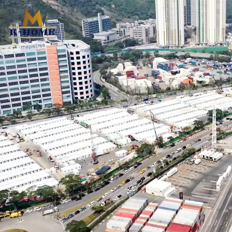 Alojamiento para el personal de construcción modular relocatable en sitio minero para vivir