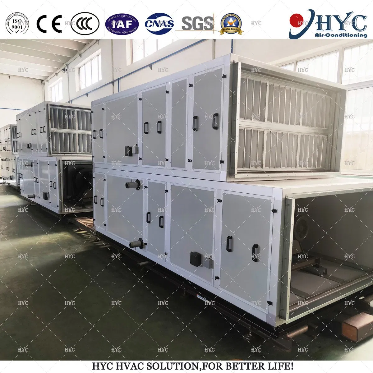 Control de Temperatura y Humedad HVAC Unidad de Manejo de Aire Modular de Hongo