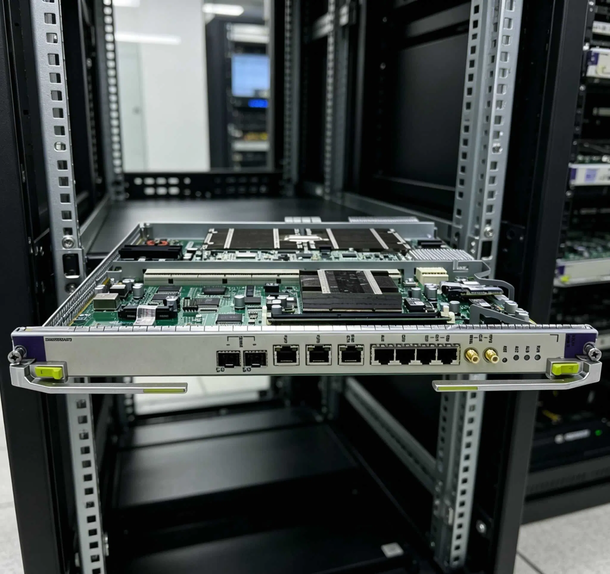 Cr5d0srua970 Unidad de Procesamiento de Servicio de Alta Gama Max 128GB DDR4 Placa de Aceleración de Hardware de Intercambio en Caliente para Enrutador de Núcleo Modular