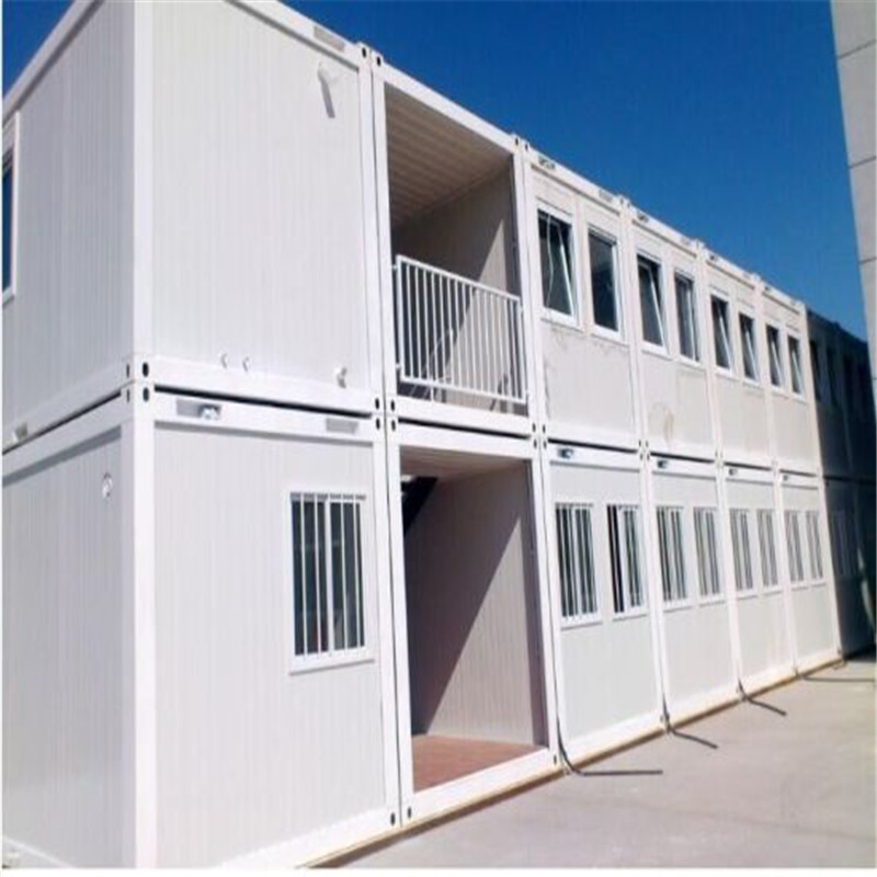 Casa contenedor de lujo portátil expandible plegable de buen precio, prefabricada y de paquete plano para apartamento individual