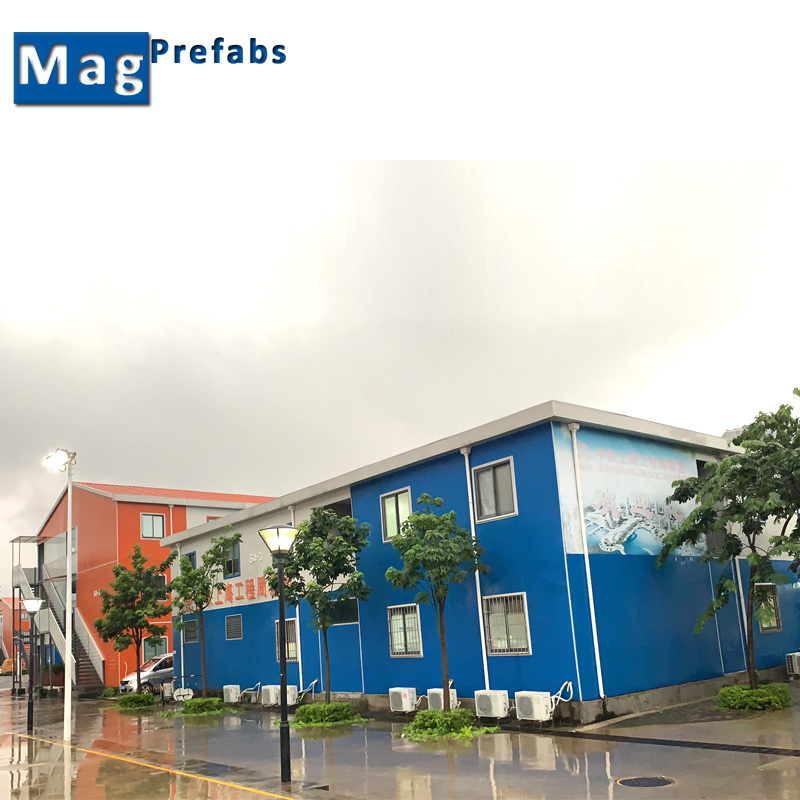 Unidades de vivienda de campamento portátil para trabajadores de la construcción