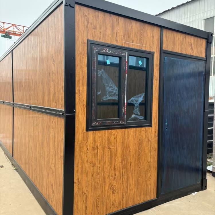 20FT Cabina de fábrica china transportable de ensamblaje rápido y plegable