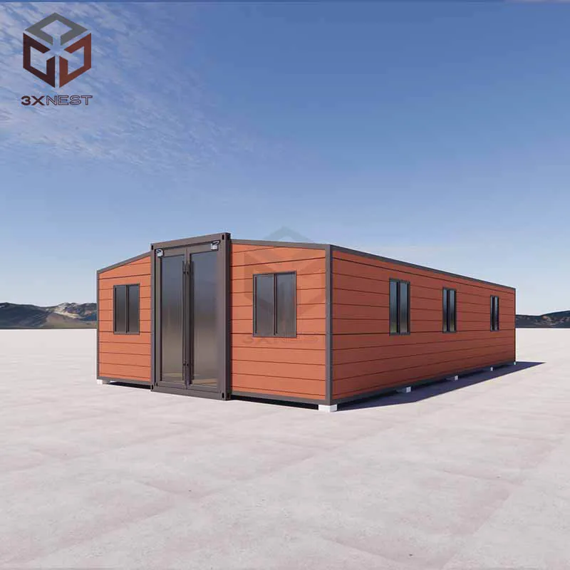 Aplicación de la casa de contenedor plegable