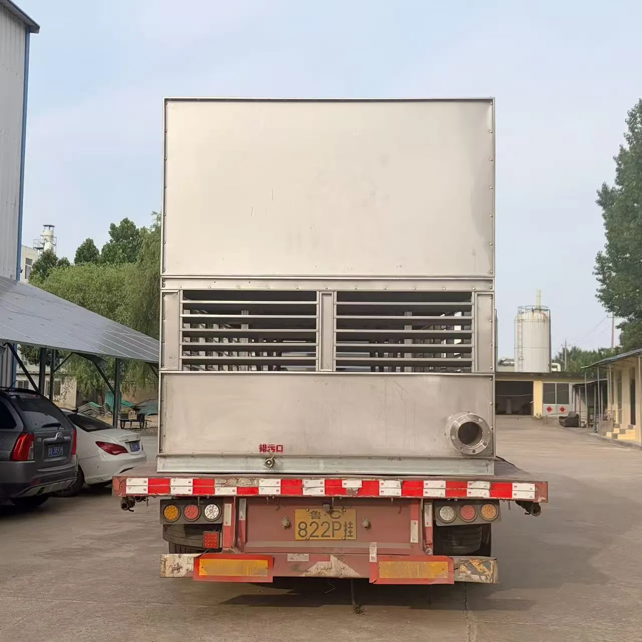 Unidad de Enfriamiento de Circuito Cerrado para HVAC de Edificios Comerciales, Operación Estable Equipos de Enfriamiento por Agua de Flujo Contracorriente de Acero Galvanizado