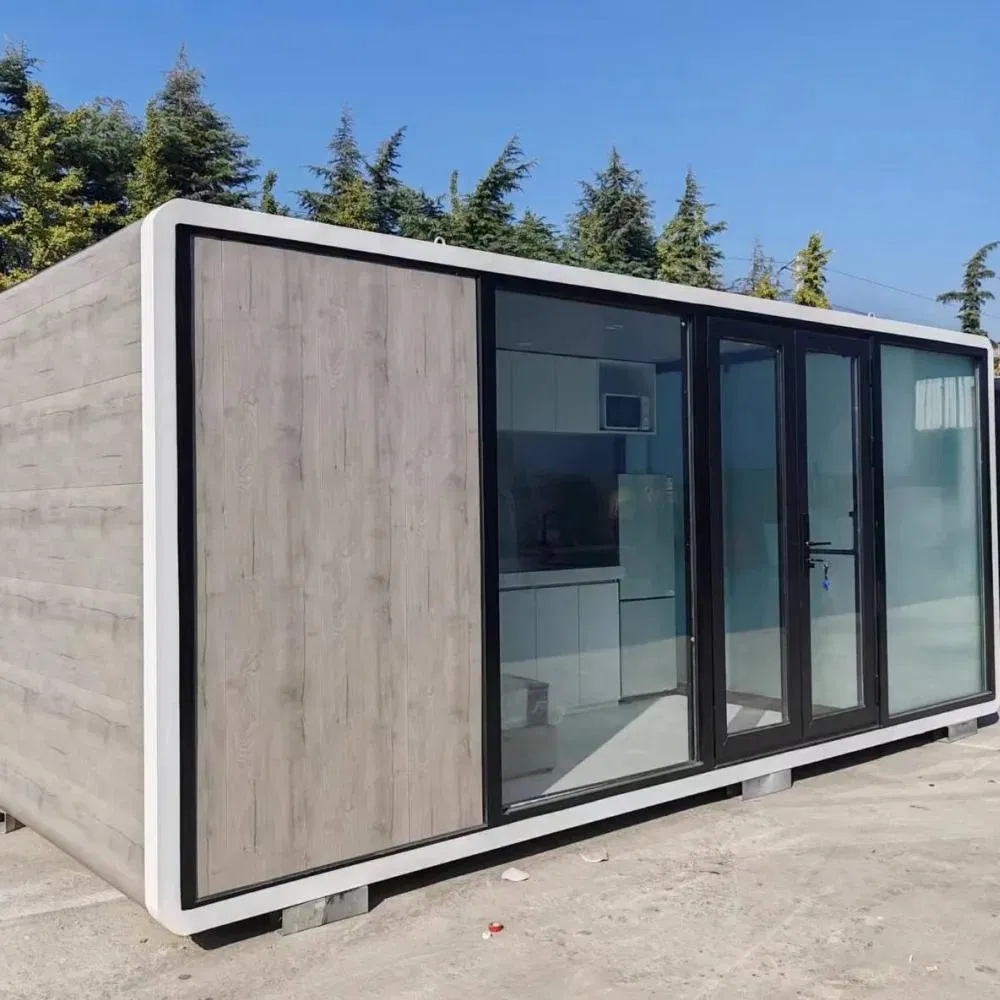 Cabina modular generadora de ingresos de manzana para lugares turísticos de alto tráfico