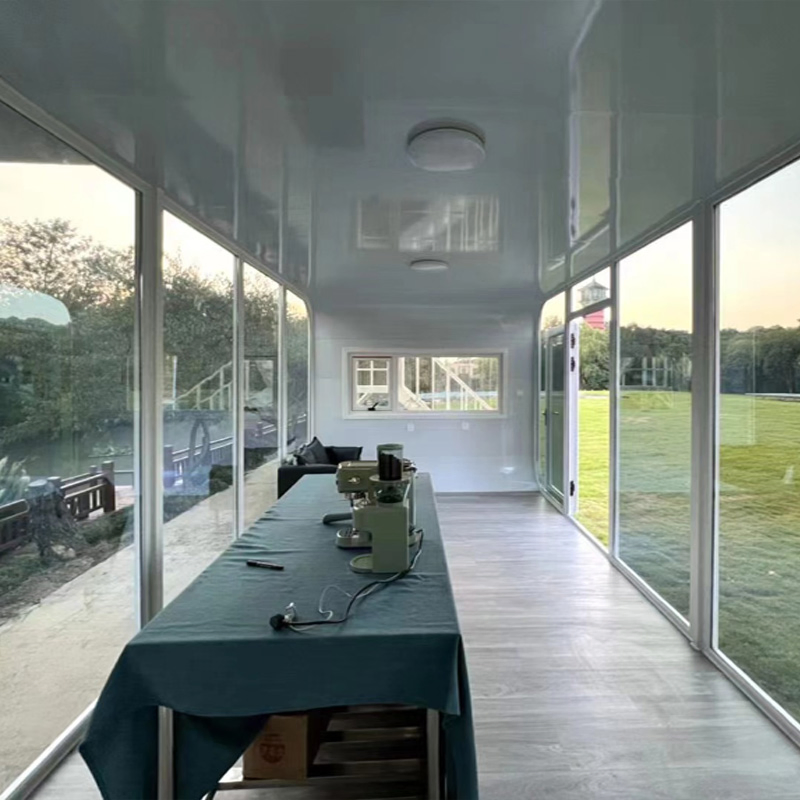 Sistema Modular Inteligente de Cabina Móvil de Manzana de Aluminio para Casa Turística al Aire Libre