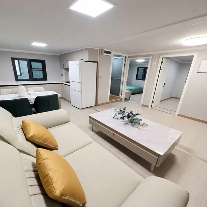 Contenedor de inodoro móvil, sala de ducha, cabaña modular de apoyo para turistas