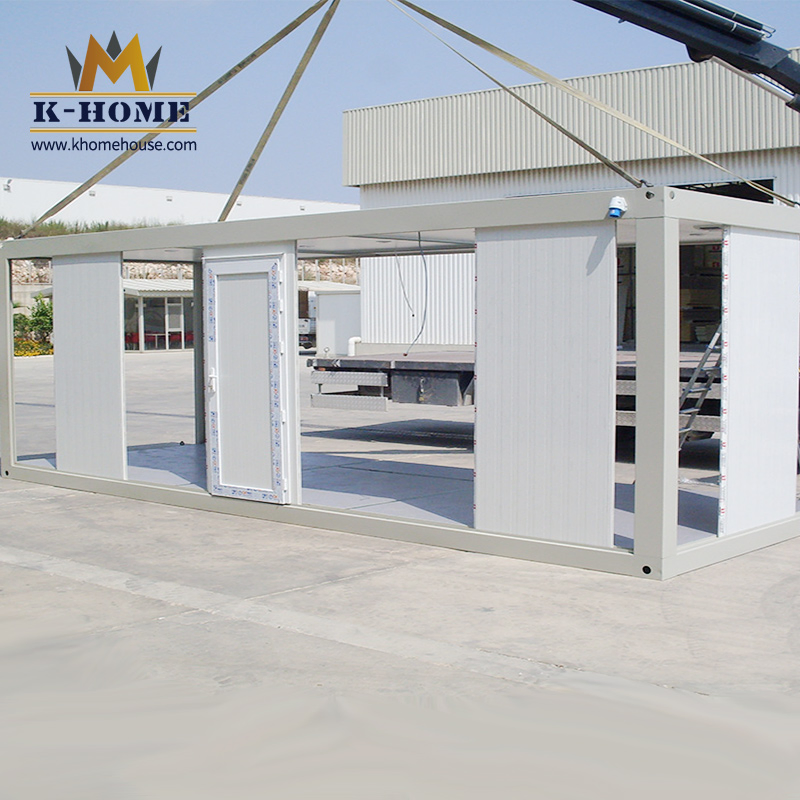 Construcción de Oficina Contenedor Modular Portátil en Sitio