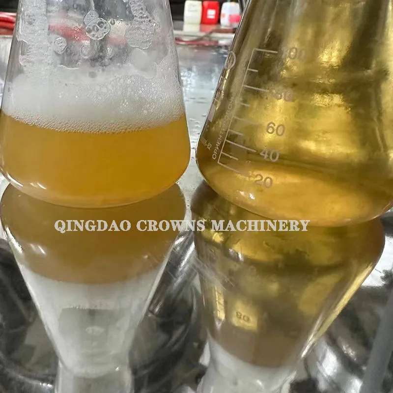 Efecto de filtración de cerveza