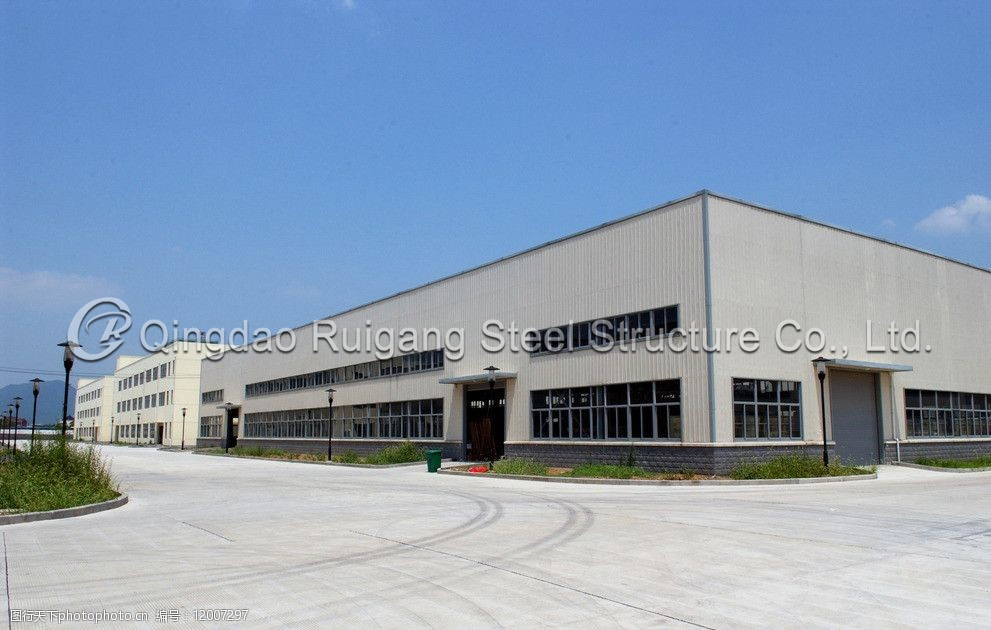 Contenedor de oficina galvanizado metal pesado construcción ligera modular casa prefabricada estructura de acero inoxidable marco