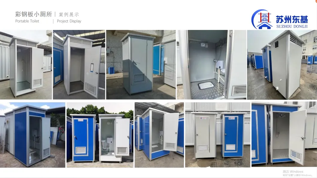 China se especializa en inodoros portátiles para crear un inodoro químico con una unidad de lavabo portátil