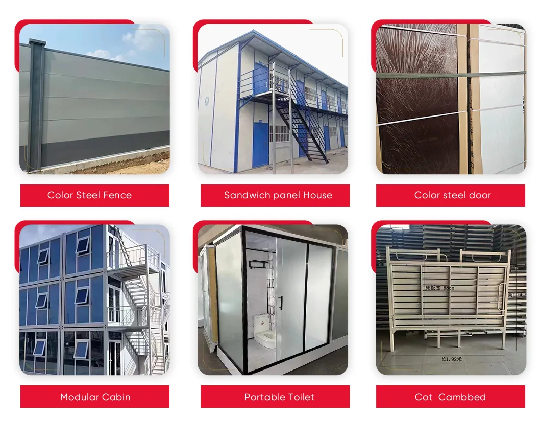 Revestimiento exterior y techado personalizables, cabaña modular personalizada para coincidir con la arquitectura local