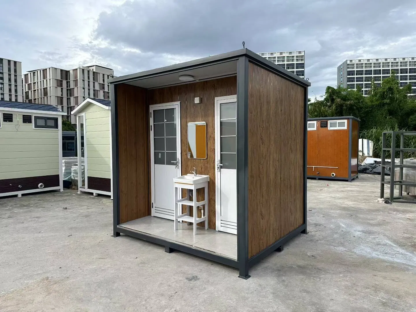 Cabina de baño portátil para eventos públicos al aire libre y resorts