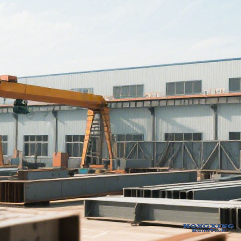Edificio modular de metal industrial prefabricado de acero personalizado