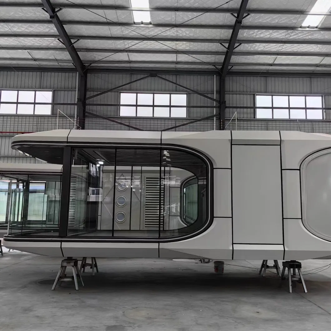 Detalle de cápsula modular prefabricada 1