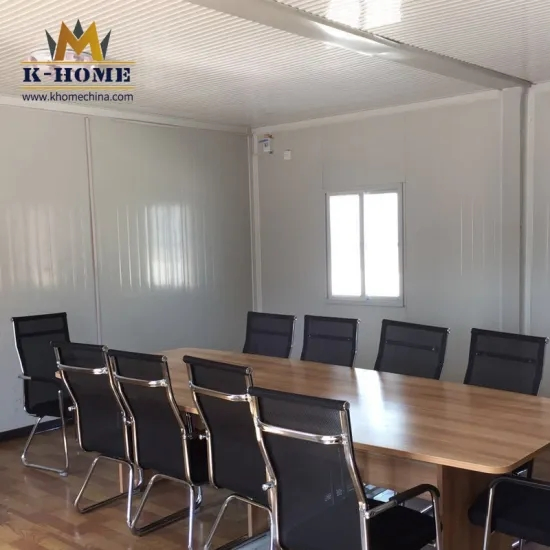 Construcción de Casa Portátil Campamento Modular Oficina de Sitio