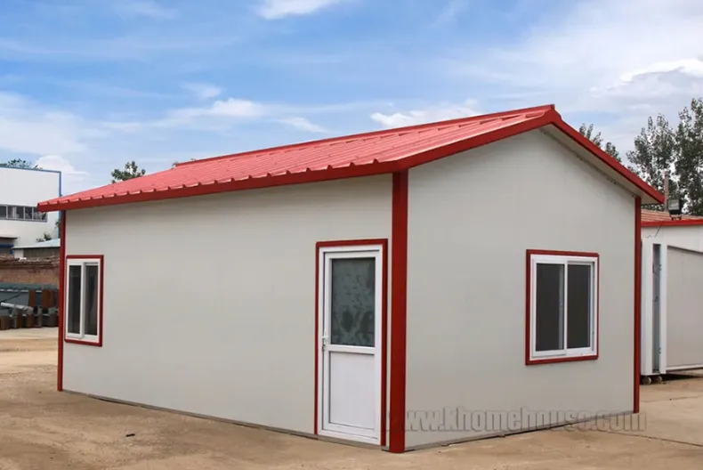 Refugio de emergencia prefabricado vivienda modular prefabricada