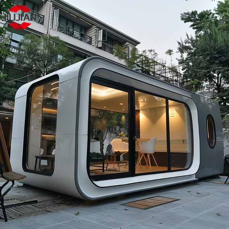2024 Venta Caliente Cabina Moderna de Manzana Móvil Prefabricada de Estilo Nuevo y Alta Resistencia, Espacio Pequeño y Aislante Acústico con Certificación CE/SGS