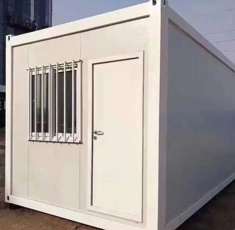 Cabina prefabricada plana conectada por tornillos para vivienda en áreas remotas