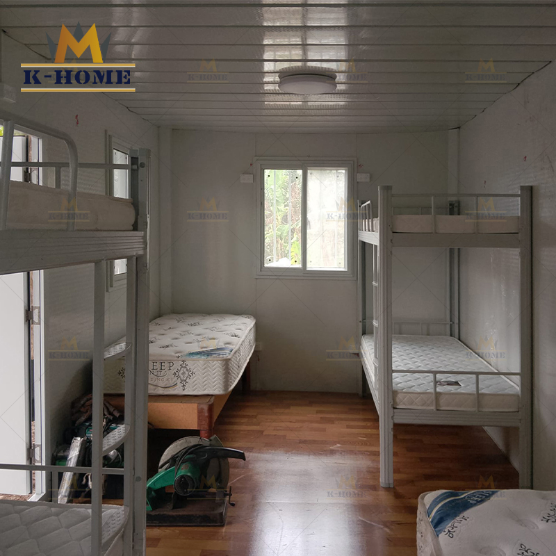 Alojamiento modular desmontable para trabajadores en Fiji