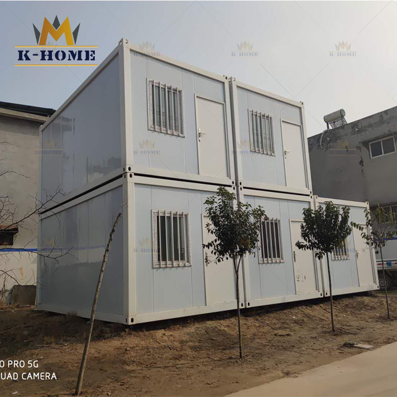 Construcción de Casa Portátil Campamento Modular Oficina de Sitio