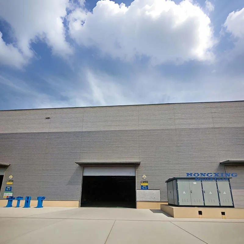 Edificio modular de metal industrial prefabricado de acero personalizado