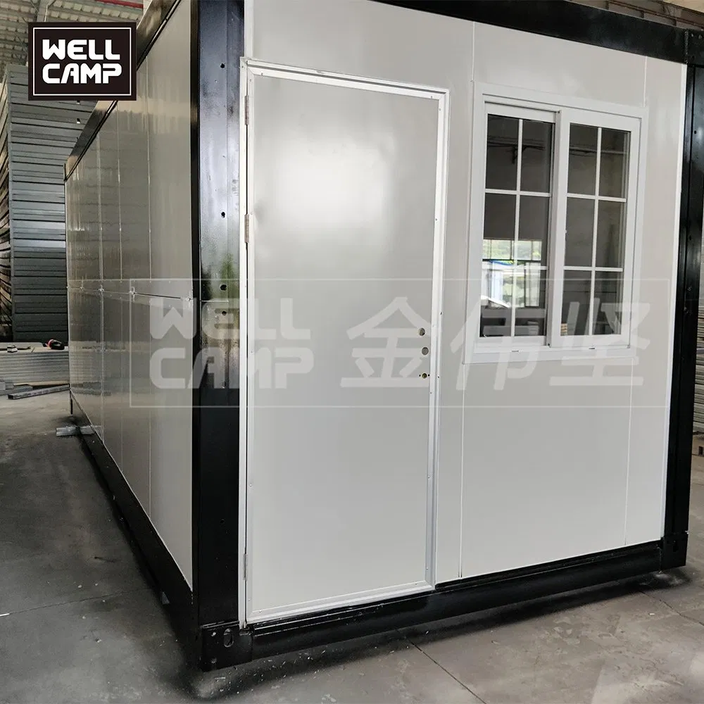 Alojamiento portátil para mano de obra en minería, fácil de transportar, de rápida instalación, resistente a las inclemencias del tiempo, para sitios de construcción móviles