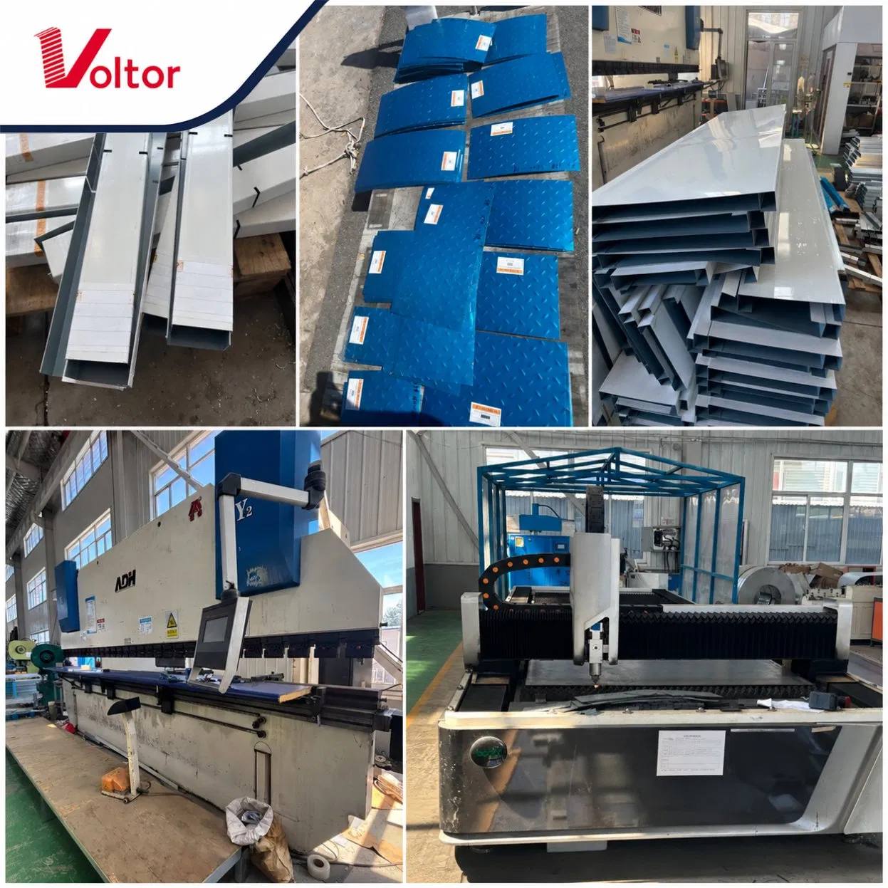 Unidades de almacenamiento mini interior con particiones modulares de acero, puerta enrollable, instalación interior con control climático