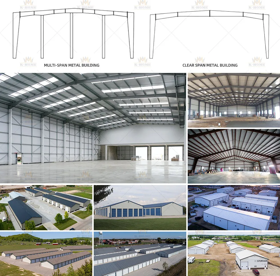 Edificio de Almacén Modular de Acero Prefabricado e Taller Mental