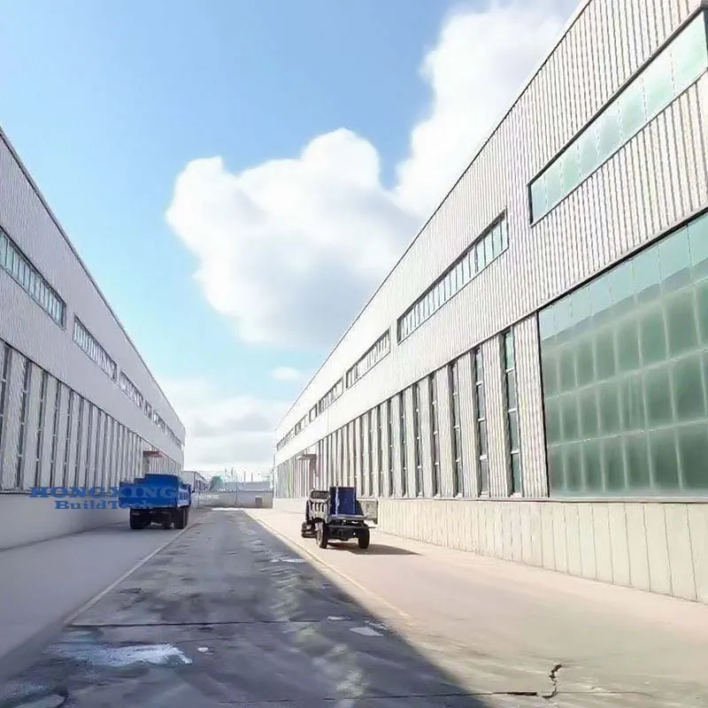 Edificio modular de metal industrial prefabricado de acero personalizado