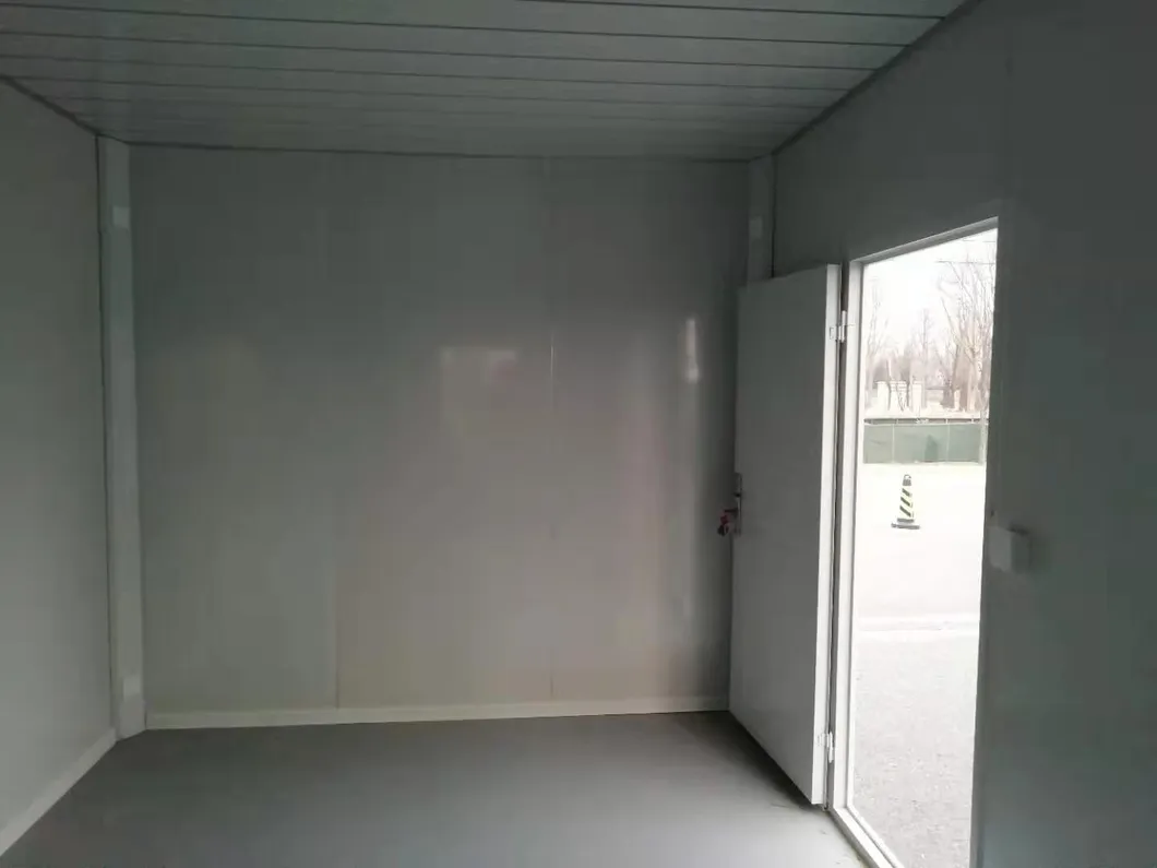 Casa contenedor de lujo portátil expandible plegable de buen precio, prefabricada y de paquete plano para apartamento individual
