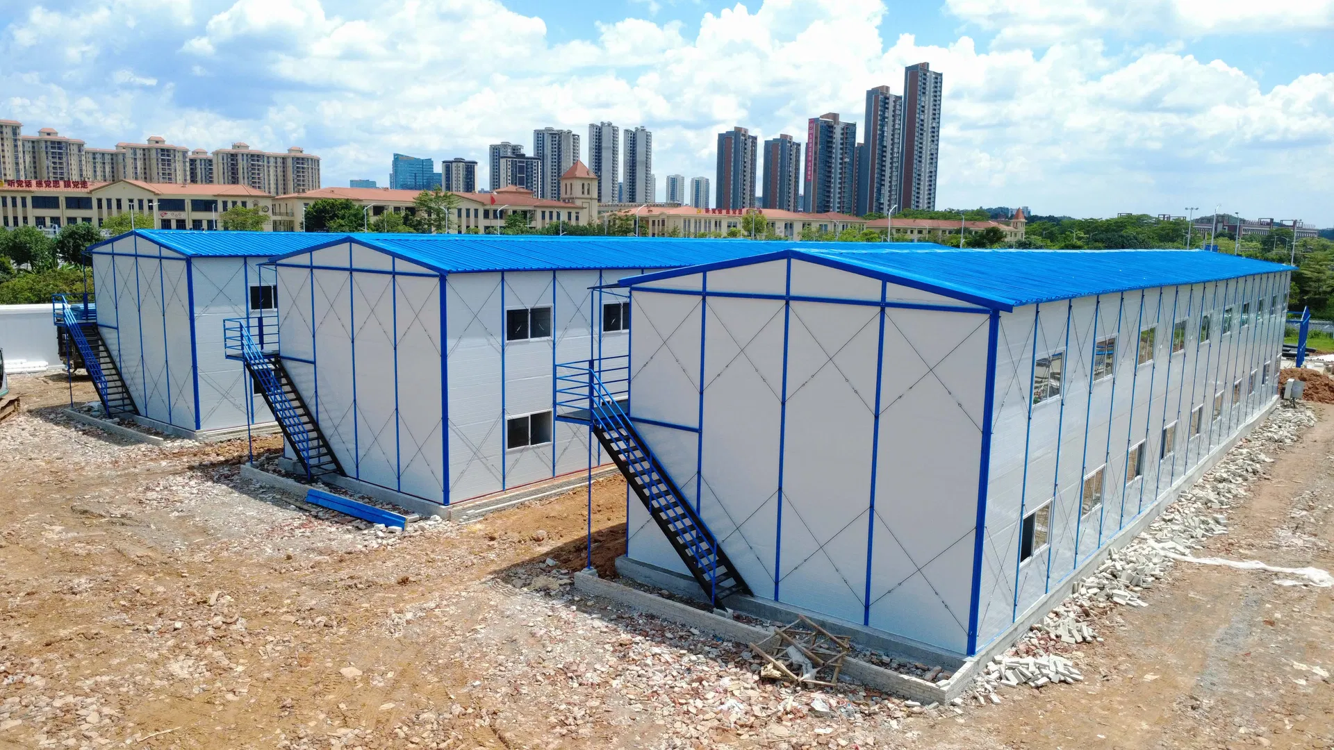Unidad de Vivienda Portátil Tipo K para Negocio de Alquiler