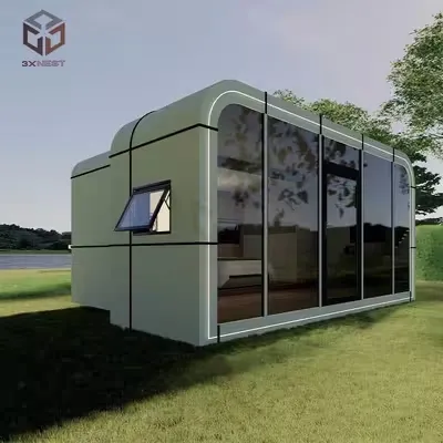 Cabaña de manzana lujosa, portátil y asequible