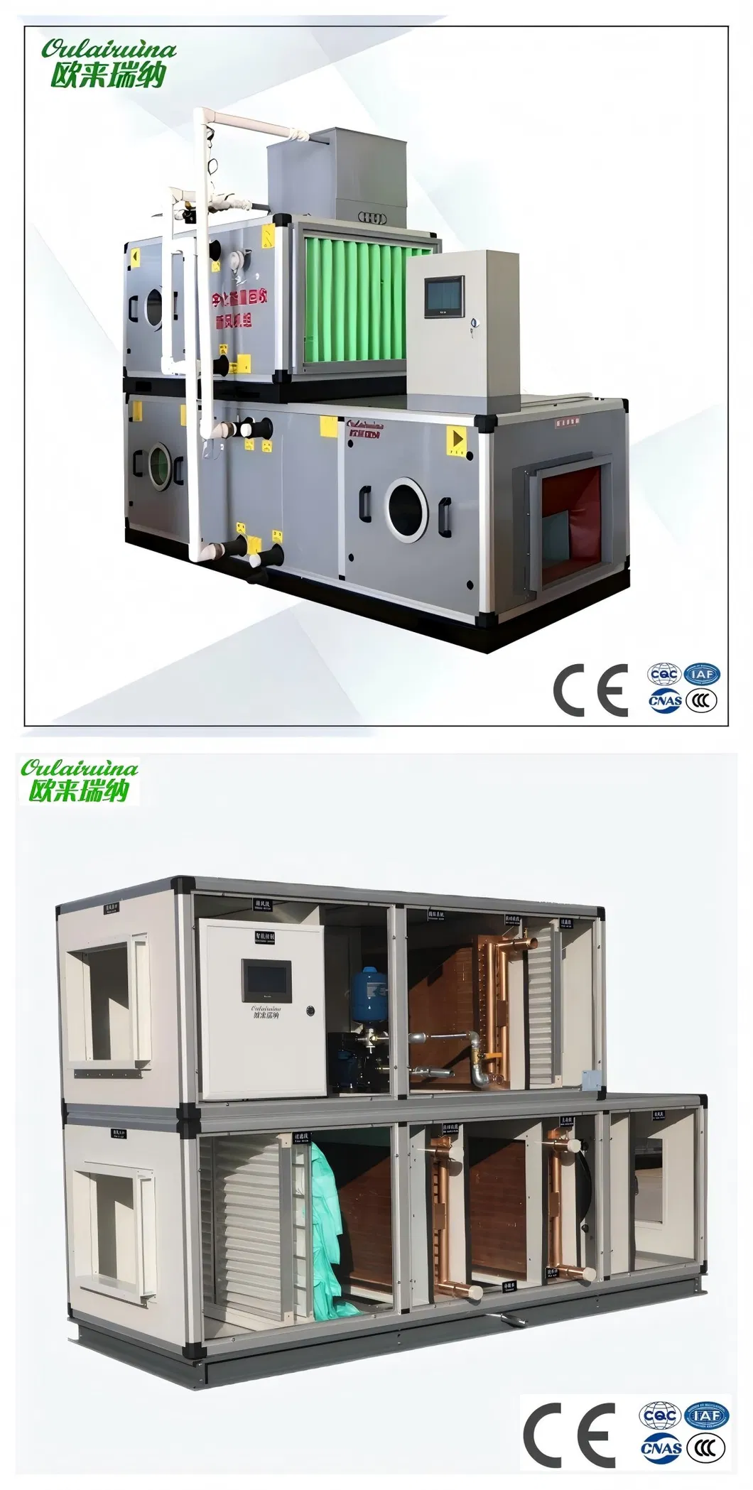 Detalle de Unidad Modular de Manejo de Aire