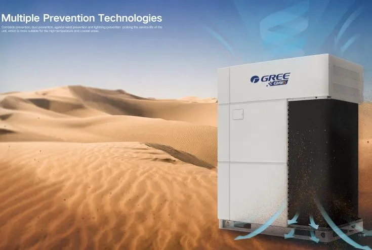 Unidades de Aire Acondicionado Central Inverter de Corriente Continua Modular Avanzado Gmv6